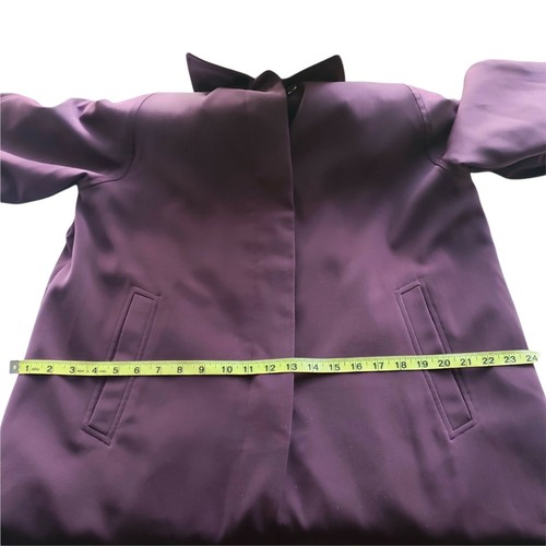 MISTY HARBOR SIGNATURE LADIES ALL WEATHER Wine LINED JACKET COAT SIZE 4 P - Picture 7 of 12