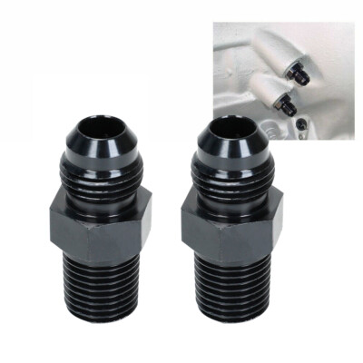 Oil Coolers For Ford E-350 Super Duty 8AN-1/4 Transmission Oil Cooler Adapter Fitting Gm Turbo 350 400 4l60e - Foto 5