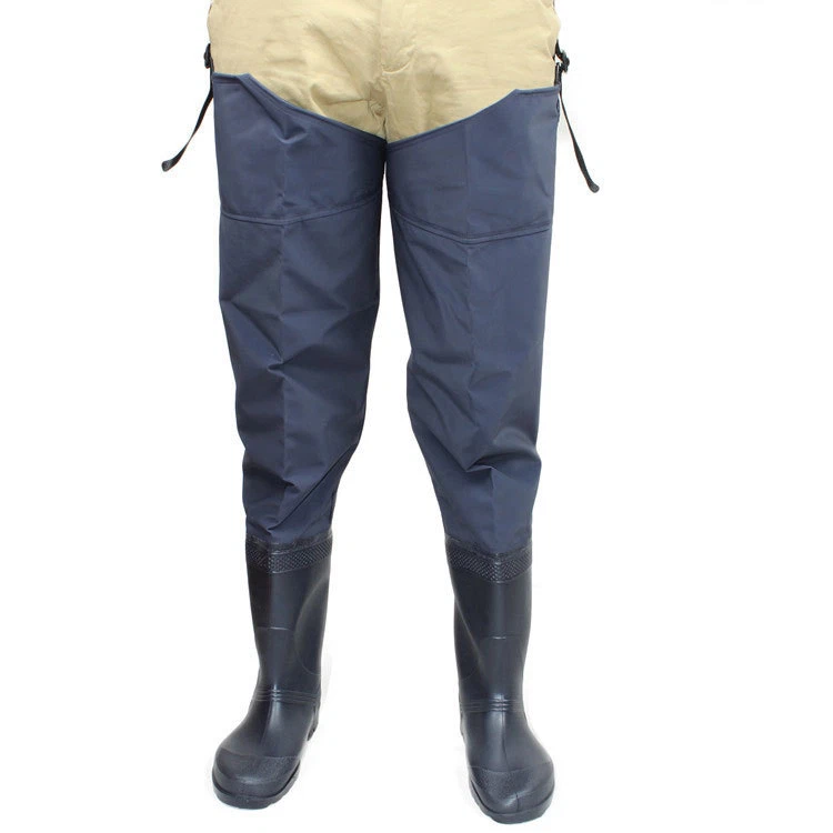 Rain Boots Fishing Shoes Pants Work Wear Overalls PVC Waterproof Half  Trousers