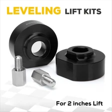 2" Front Coil Spacers 5/8" Stud Leveling Lift Kit For 1981-1996 Ford F150 4WD