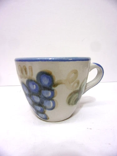 John B Taylor Vintage Blue Grapes pattern Coffee Cup