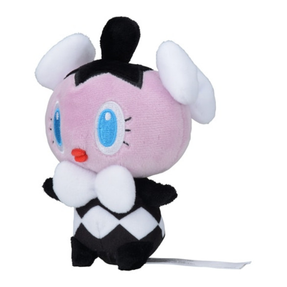 Pokemon Center оригинальный плюшевый покемон 574 размера Gothita Unova 12 см Черный, белый