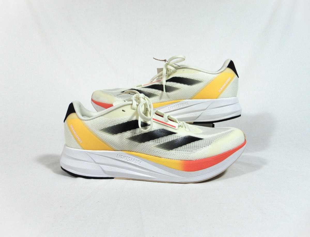 Adidas Duramo Speed Ivory & Black Training & Running Shoes Sz 11