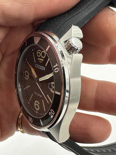 Citizen Watch Eco Drive Weekender Sport Diver's Men's AW1710-04E New with tags - Picture 6 of 7