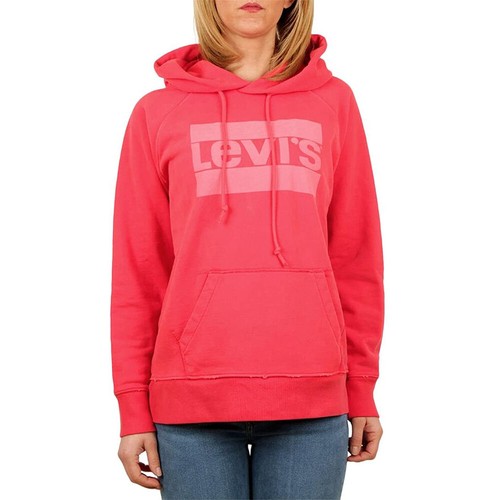 Graphic Sports Logo Hoodie in Red (XS-L 