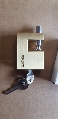 Padlock with key