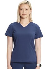 Infinity GNR8 Women's Scrubs V-Neck Top IN620A NAV Navy Free Ship