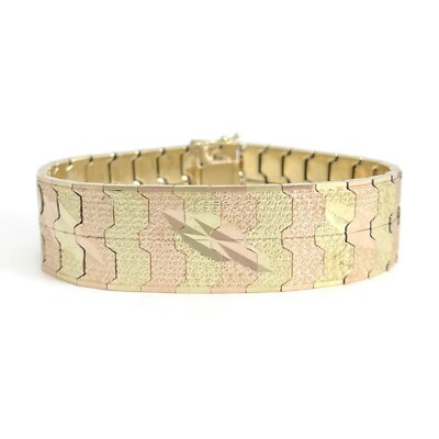 Bracelet Vintage Gros Maillons Dorés – Bijou Rétro Chic Pour Femme