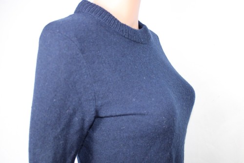 Rag + Bone Navy w/ Gray trim Cashmere Sweater - Size XS - Picture 3 of 9