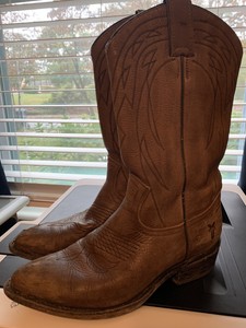 frye cowboy boots ebay