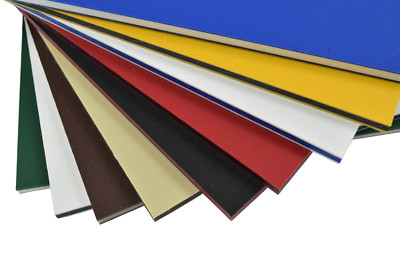 King ColorCore HDPE Plastic Sheet, Choose Colors, Size,  Thickness 1/4'' and 1/2''