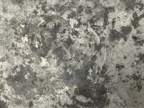 18th / 19thC Fein Zinn German Pewter Plate W/ 3 Angel Marks - Picture 9 of 11
