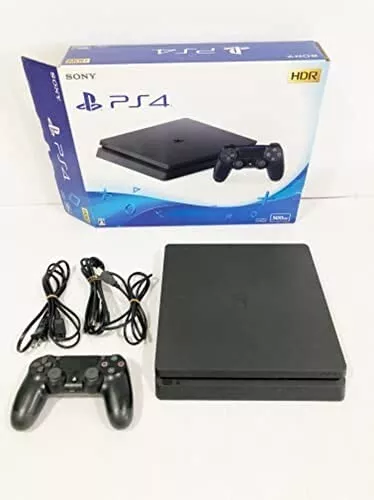 Sony PlayStation PS4 Jet Black GB Game Console CUHAB Full Box  Japan FS