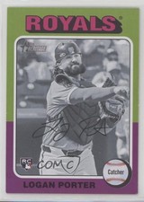 2024 Topps Heritage High Number Black & White Logan Porter #625 0t0b