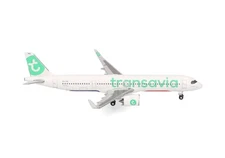 New! Herpa 537841 Transavia Airbus A321neo, reg. PH-YHZ  - 1:500 diecast