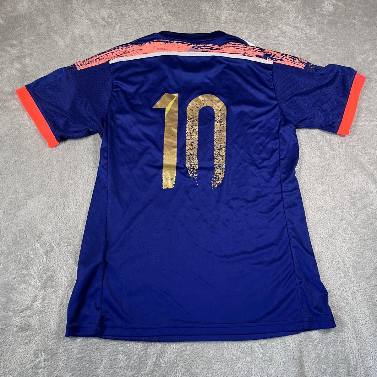 Japan National Team Jersey Mens Medium Blue AFC Asian Cup