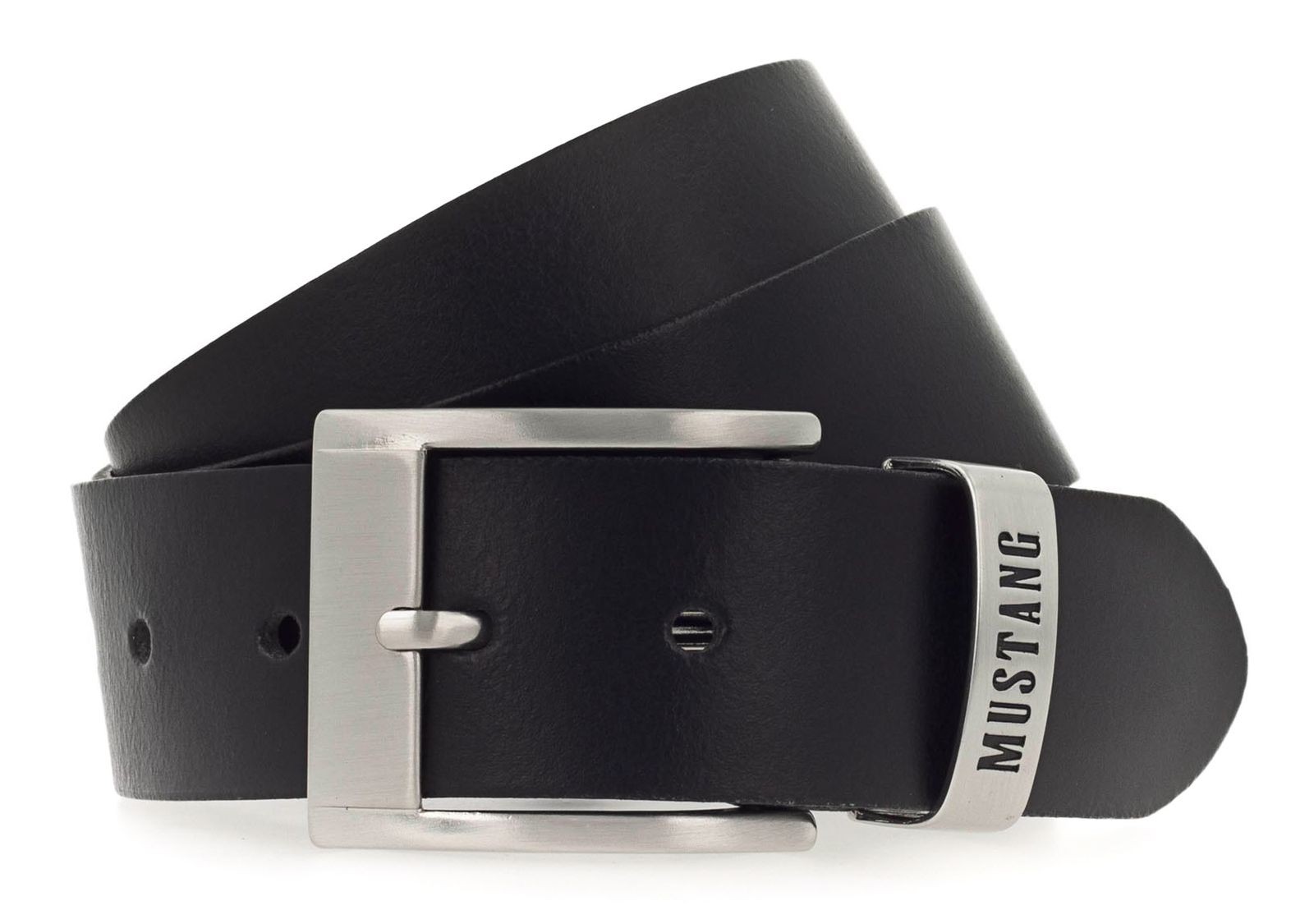 MUSTANG belt Classic Leather Belt W95 Black