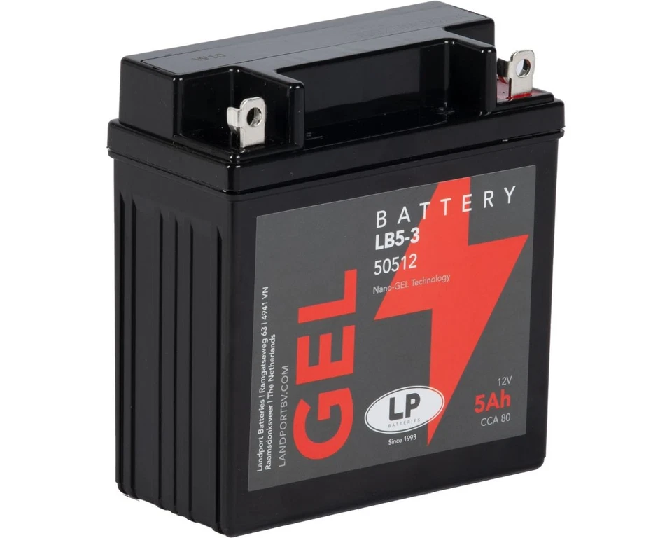 Batterie 12V 5Ah Gel Akku für Simson S51 S50 S53 S70 SR50 SR80 Vape 12 Volt 5A - Bild 2 von 4