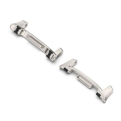 Non-shaking Connector with Rubber-coated Steel Head Grain For Samsung Watch 8