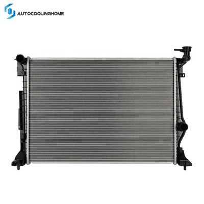 13818 Cooling Radiator Assembly For 2018 2019-2023 Kia Stinger 3.3L V6 Aluminum