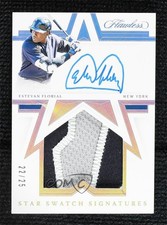 2021 Panini Flawless Star Swatch Signatures 22/25 Estevan Florial Auto j6a