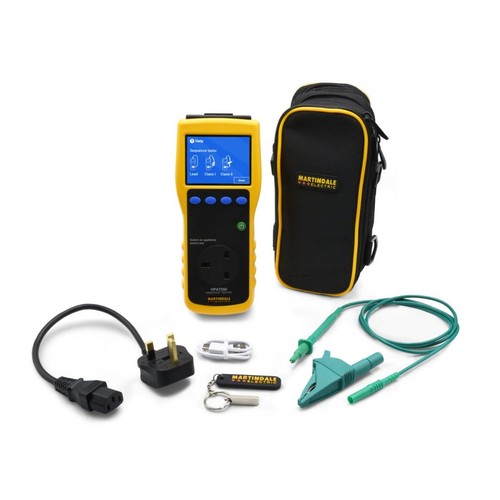 Martindale HPAT550 PAT Tester With Professional PAT Testing Accessories Kit - Picture 28 of 38