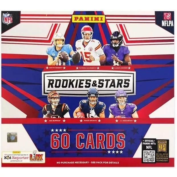 2024 PANINI ROOKIES & STARS LONGEVITY FOOTBALL MEGA BOX