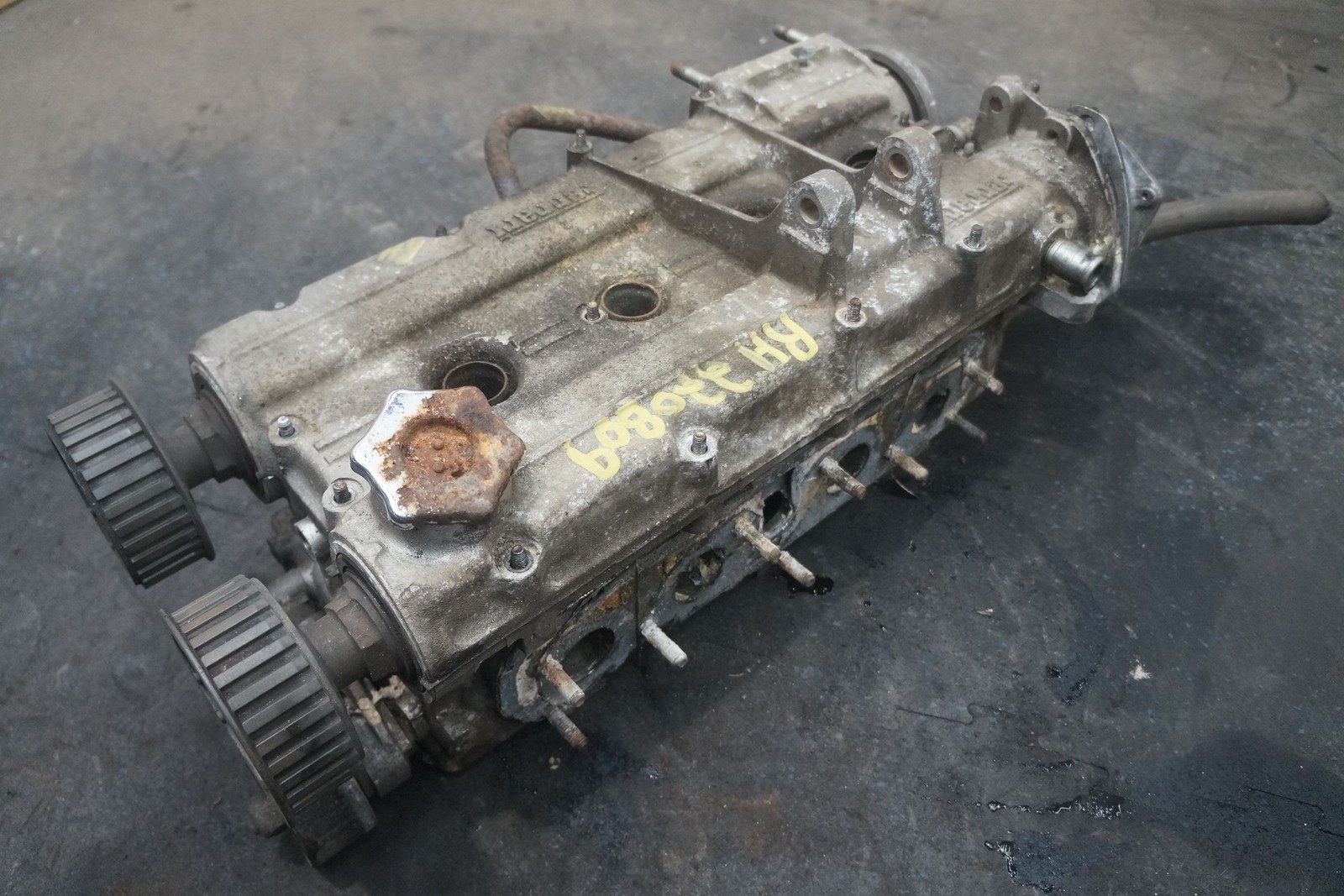 Right Engine Cylinder Head Assembly 3.0l V8 F106B FI Ferrari Mondial 8 1982