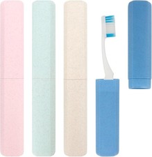 Toothbrush Travel Case Travel Toothbrush Holder 4 Pcs Toothbrushes Travels Conta