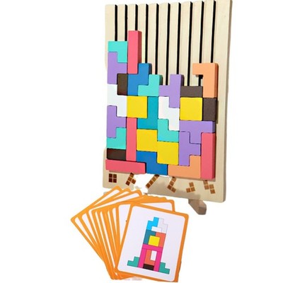 3D Tetris Puzzle Spiel - Kreatives Denkspiel für Indoor & Outdoor - Neu 2025