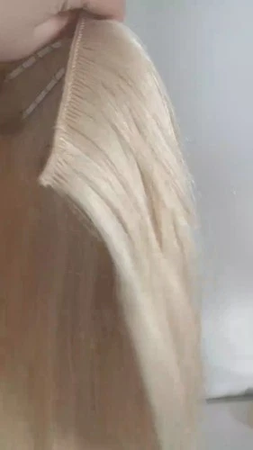 Wavy Hair Invisible Octopus Clips inRemy Human Handtied Butterfly  Wefts Topper - Picture 6 of 24