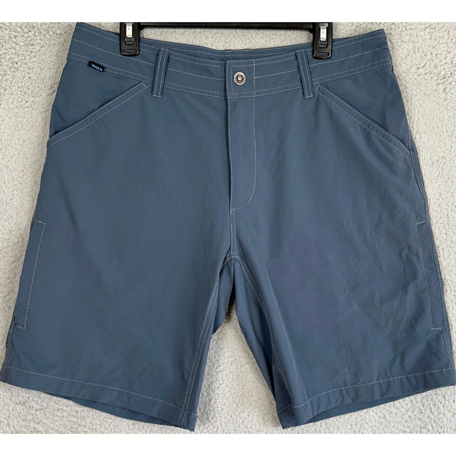 Kuhl Silencr Shorts Mens 36 Blue Grey Technical Hiking Utility Cargo Stretch EUC
Opens in a new wind