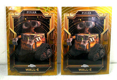 2025 Pixar Gold #45 Wall-E Kaleidoscope Etch & Base Cards