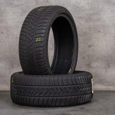 2x 225/40 R19 93H Pirelli Winter Sottozero 3 MO DOT 4521 5,5 mm Winterreifen - Bild 1 von 2