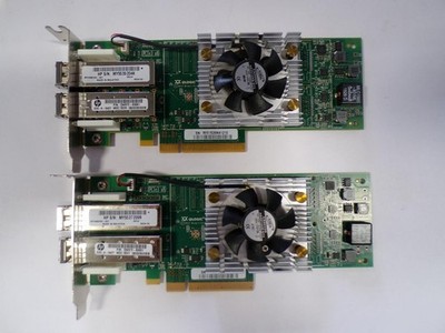 *Lot of 2* HP QLogic 699765-001 16Gb Dual Port HBA Adapter QW972-63001 (V4880)