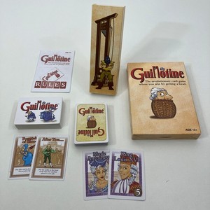 Guillotine Paul Peterson Wizards of the Coast 2011 Card Game French Revolution