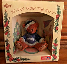 NEW IN BOX VTG 1994 NFL DALLAS COWBOYS BEARS FROM THE PAST ORNAMENT RUSS BERRIE