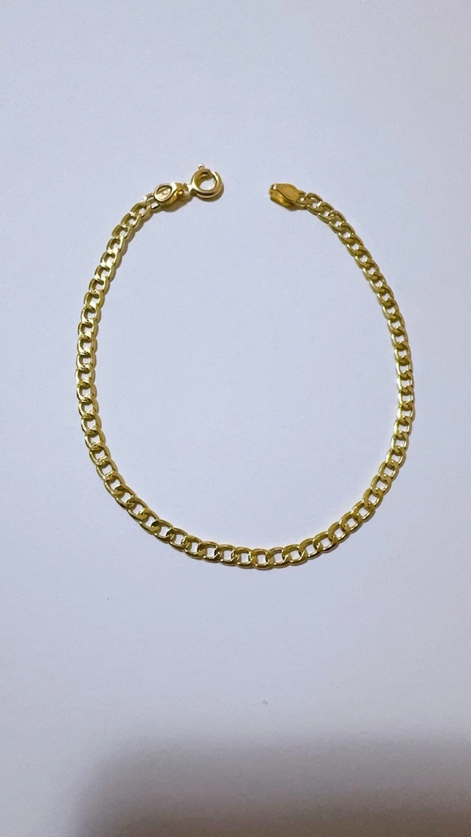 Braccile In Oro Giallo 18K (750) - Modello Corda, Larghezza 3,80 Mm, Unisex