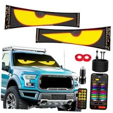 Devil Eyes Light for Cars 2PCS - 23.4''x4.7'' High-Brightness LED Windshield