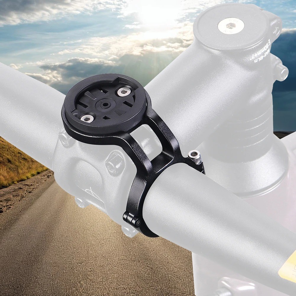 Soporte de ordenador de bicicleta para Garmin, Bryton, Wahoo, GPS soporte de manillar aluminio