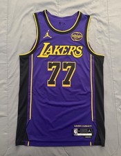 Lakers Luka Doncic Authentic Statement  Jersey 44 (w/ Bibigo Patch) - WORN ONCE