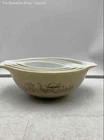 Pyrex Glass Mushroom Cinderella Nesting Round Shape Mixing Bowl Set Of 4