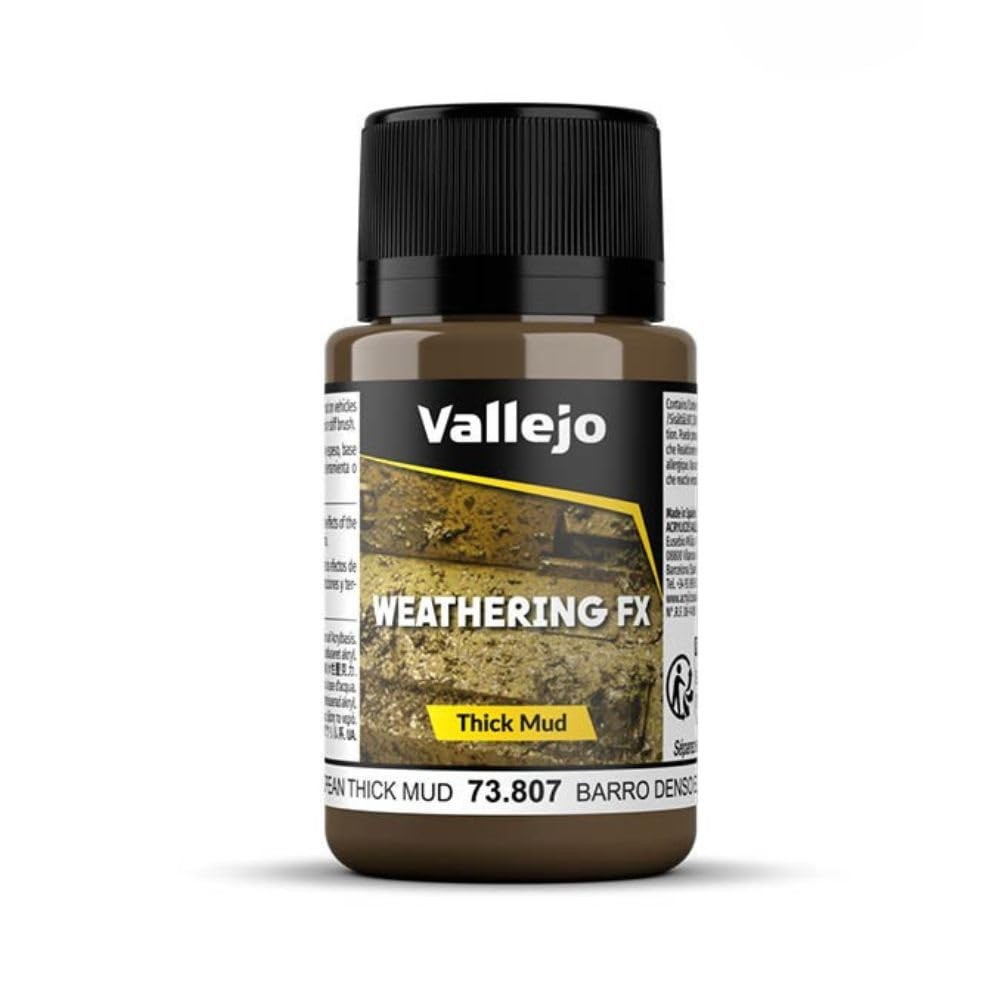 Vallejo Weathering Effects 40ml - European Thick Mud - Image 4
