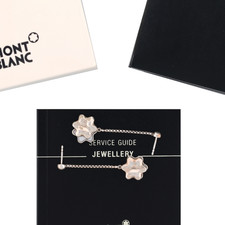 Montblanc Ladies Silver Jewellery 4810 Ohrrin...