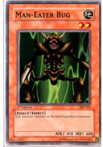 Man-Eater Bug - SDP-015 - Common - Unlimited Edition - Damaged