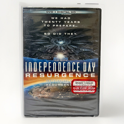 Independence Day 2: Resurgence (DVD Region 1) English/French *Brand NEW, Sealed