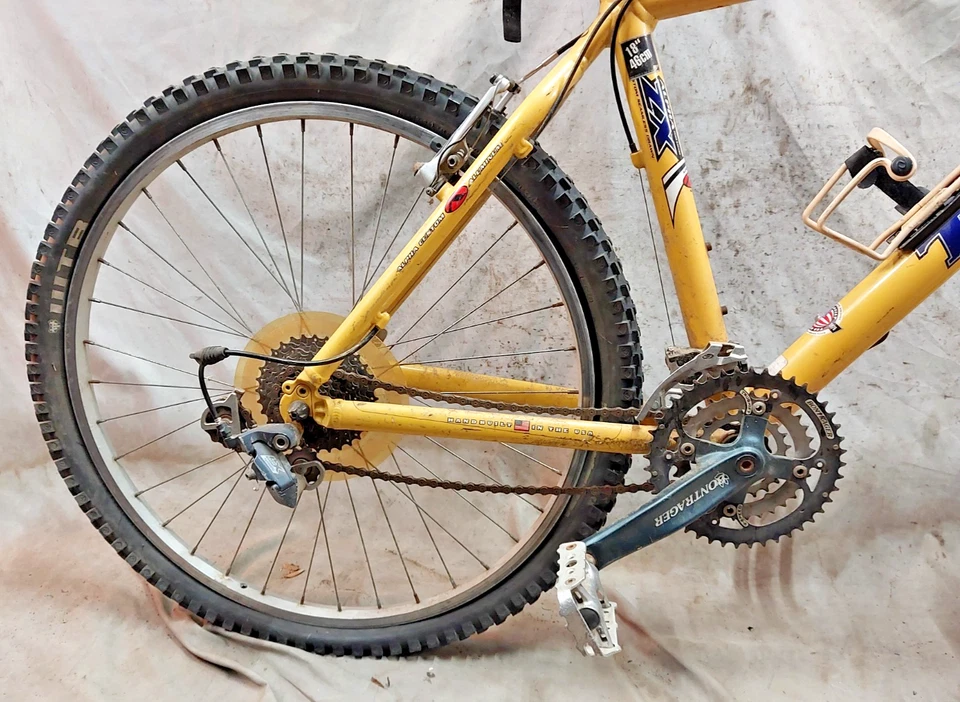 2005 Trek 6500 MTB Bike 18" Medium Hardtail Manitou Deore LX Java Cafe Commuter~ - Image 3 of 4