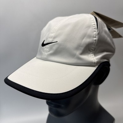 Nike Aerobill Featherlight Dri-Fit White Unisex Running Tennis Cap CI2662-100