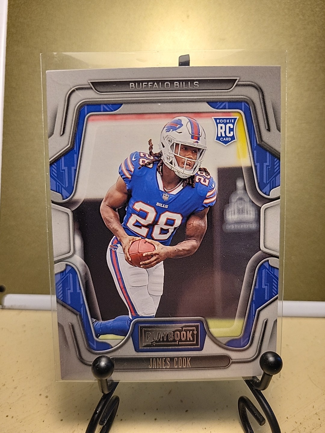 2022 Panini Playbook Rookie James Cook No. 115 RC Buffalo Bills