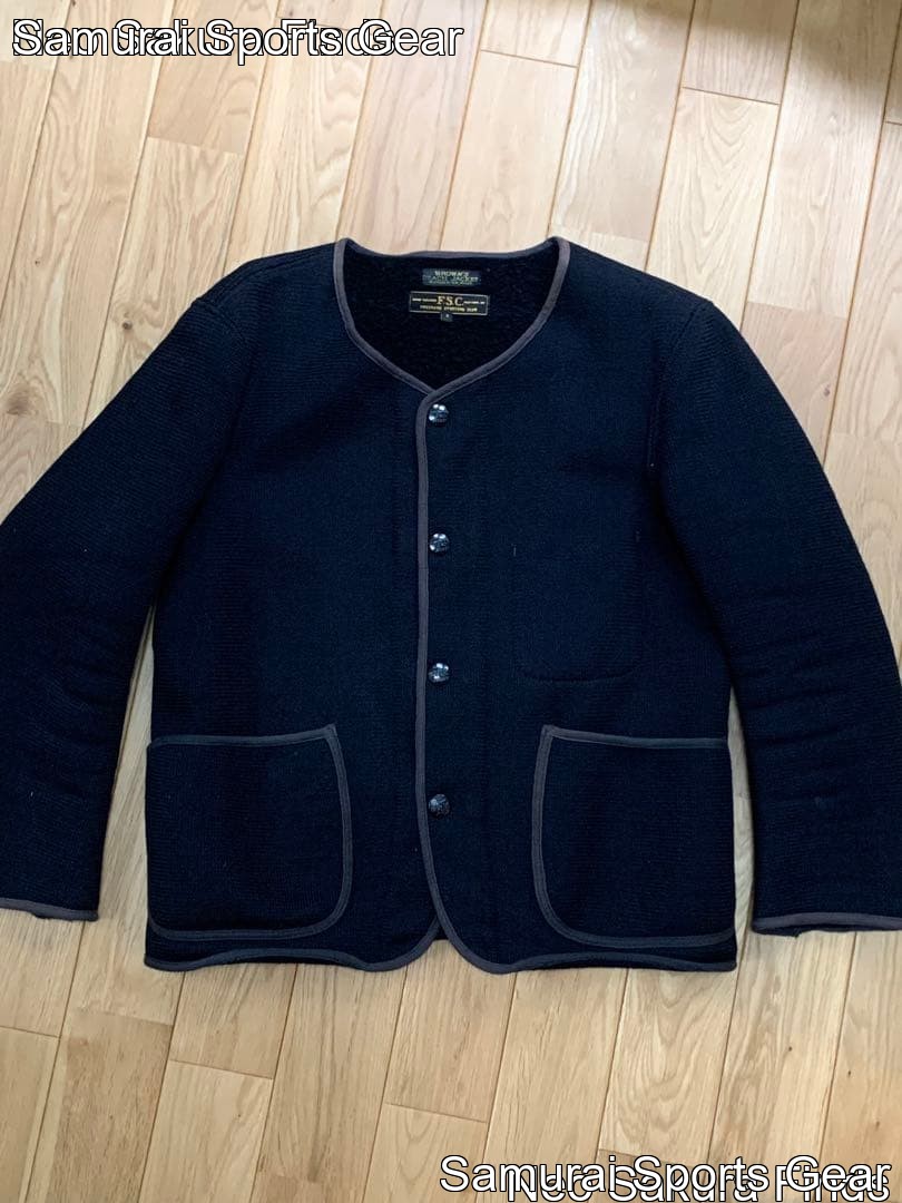 Browns Beach Jacket Men's Cardigan Collarless Size S
